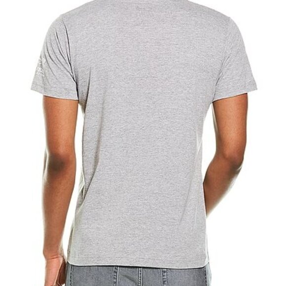 Le Tigre Shirt Patriot Gray Crewneck T-Shirt Graphic Tee Y2K Mens Sz Small NEW - Picture 3 of 7